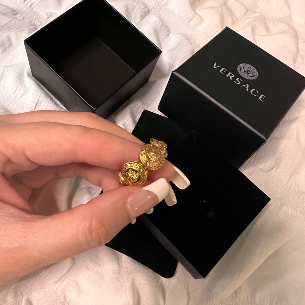 Unisex authentic VERSACE ring.